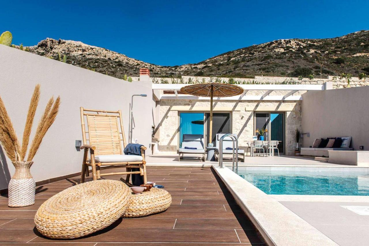 Cielo E Mare Villas I "Free" Heated Pools & Seaview Falasarna Exterior photo