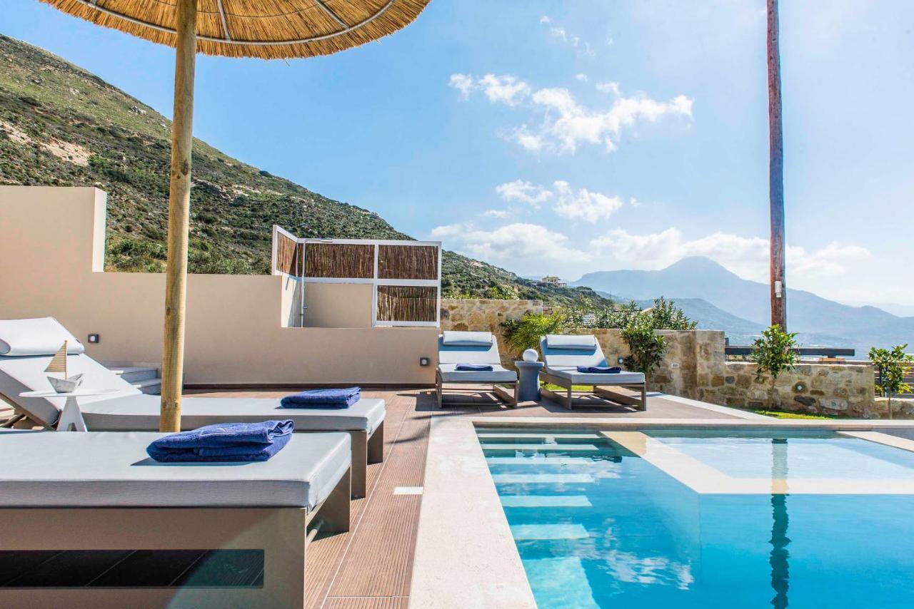Cielo E Mare Villas I "Free" Heated Pools & Seaview Falasarna Exterior photo