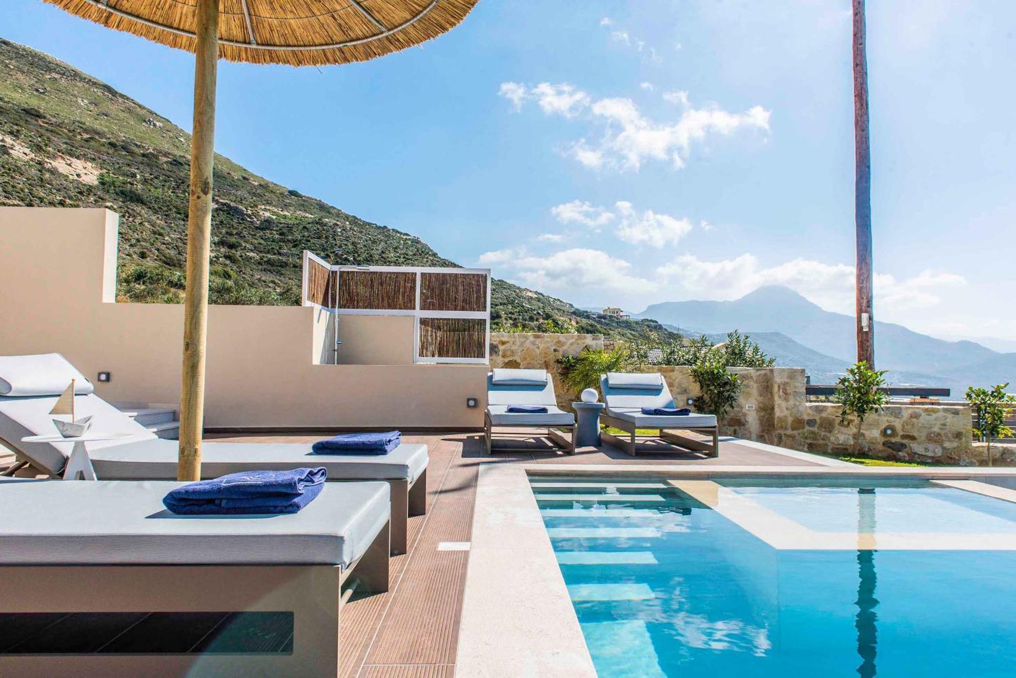 Cielo E Mare Villas I "Free" Heated Pools & Seaview Falasarna Exterior photo