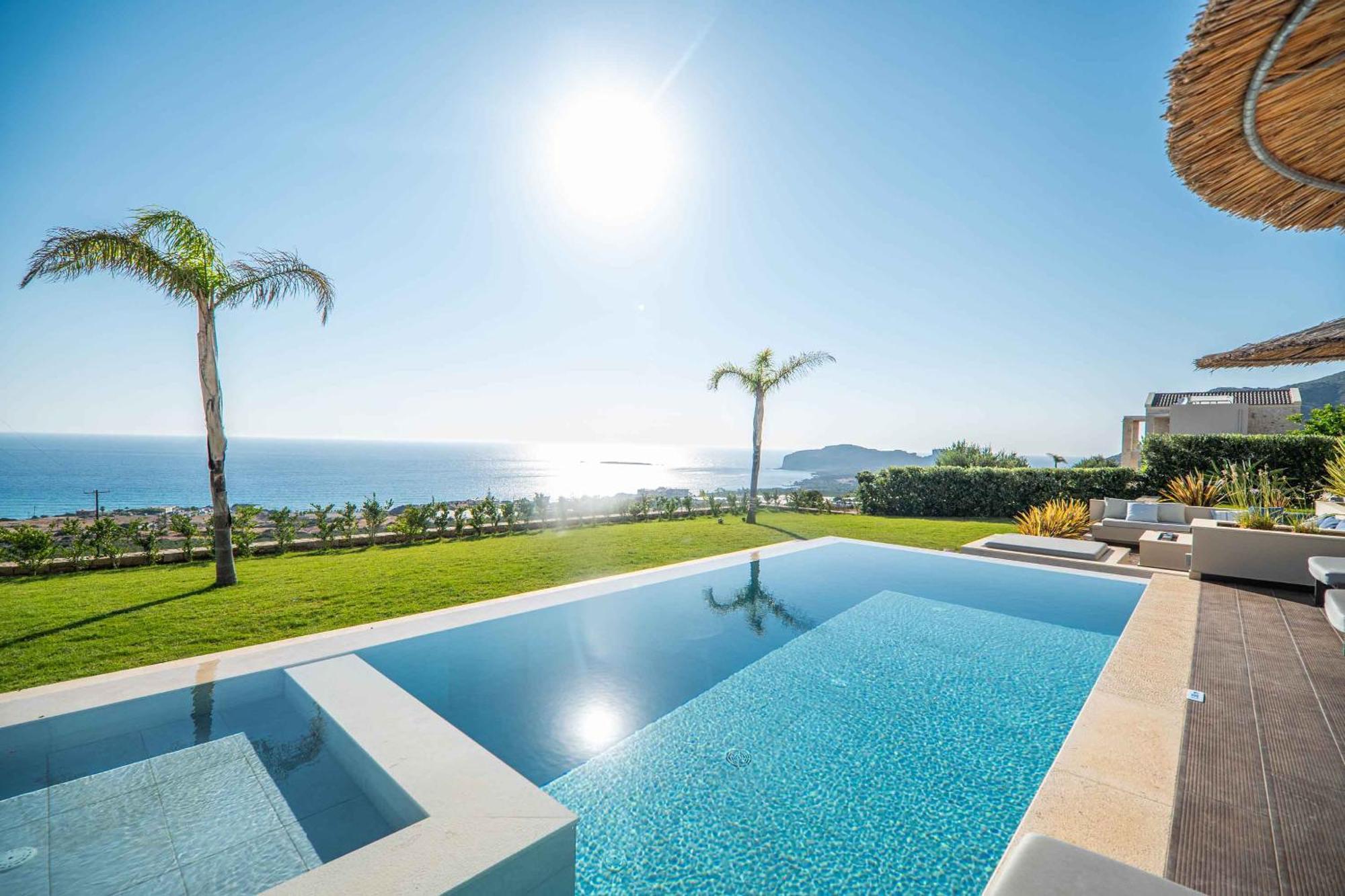 Cielo E Mare Villas I "Free" Heated Pools & Seaview Falasarna Exterior photo
